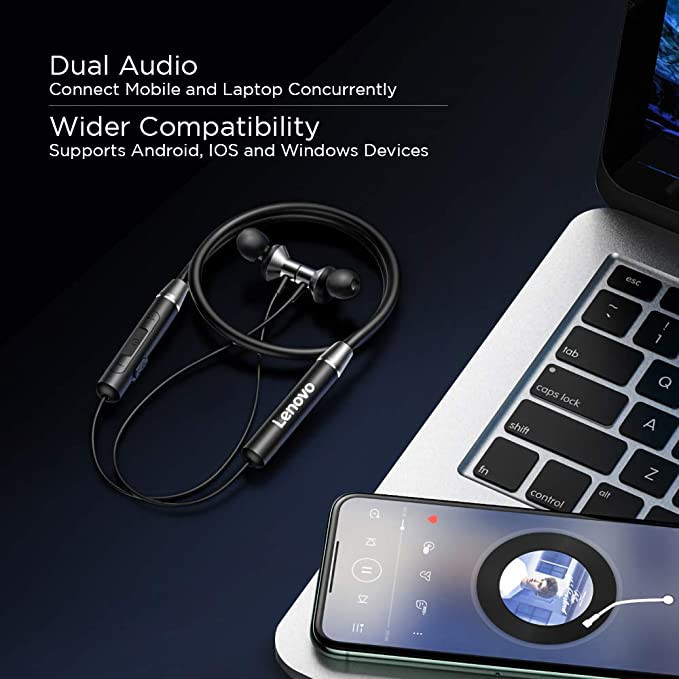 هدفون بی سیم لنوو مدل HE05 کپی
