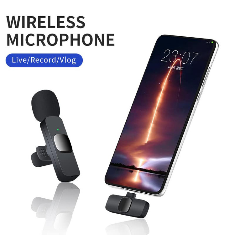 میکروفن یقه ای مدل K8 type-c iPhone
